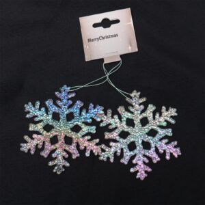 Acrylic Rainbow Snowflakes