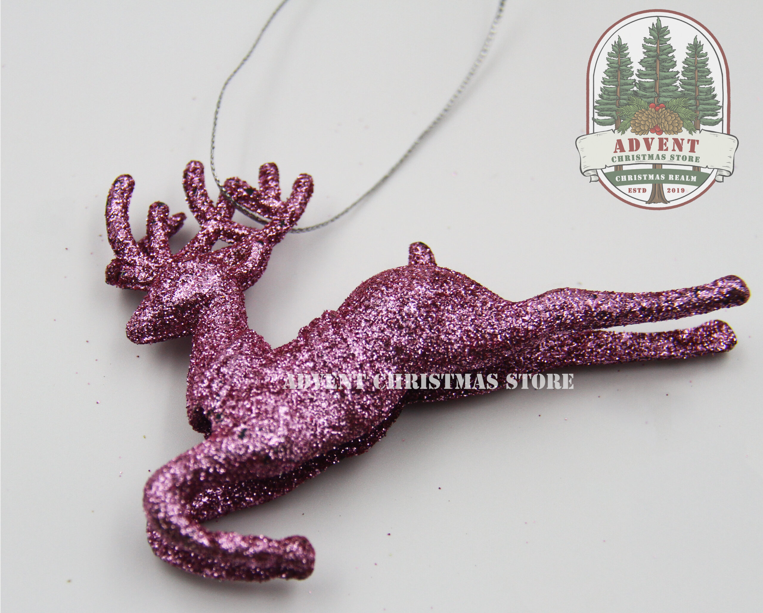 Christmas ornament Pink Reindeer