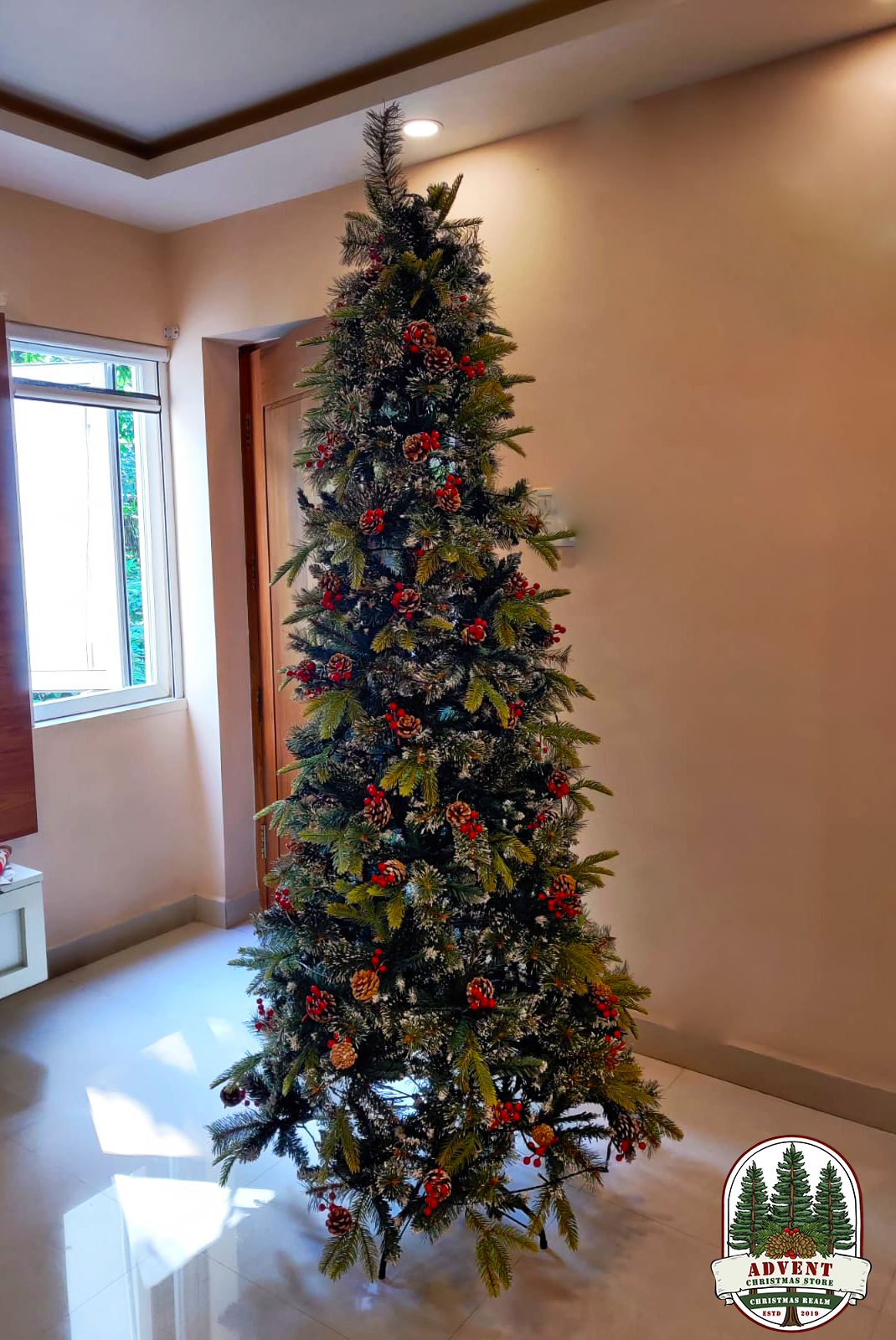 6-Feet Dunhill Pencil Fir slim Christmas Tree