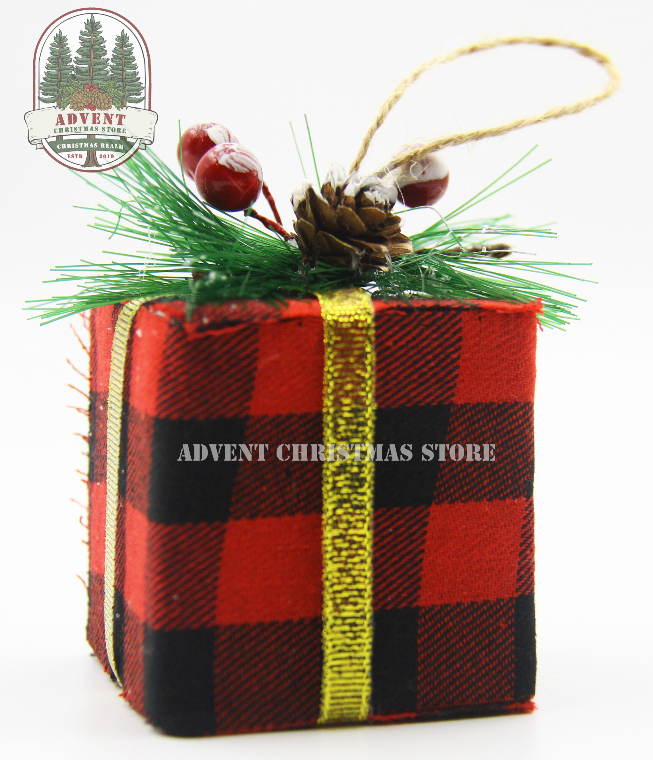 Christmas Gift box-British-coloured