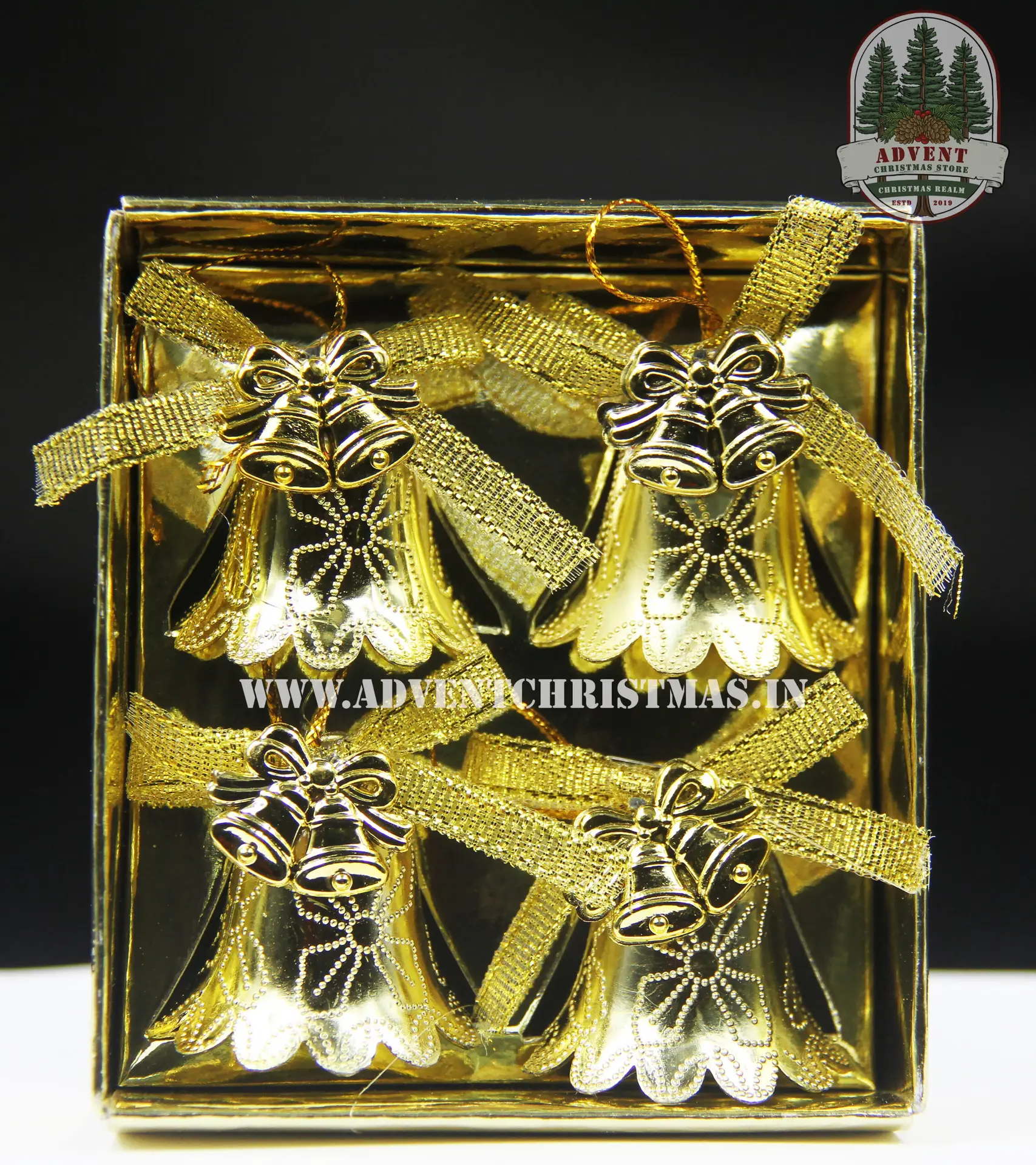 Golden 3D Bell
