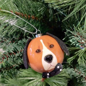 Puppy head bauble