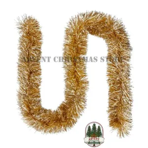 Christmas Golden Tinsel (6.5 foot Long)