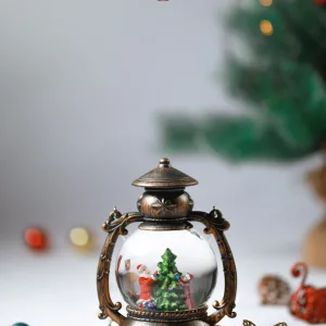 CHRISTMAS LANTERN WITH LED & MUSIC