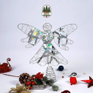 LED HANDMADE ANGEL TREE TOPPER