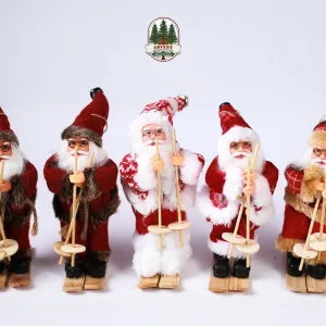 SKATING SANTA CLAUS