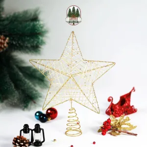 STAR TREE TOPPER- 28CM