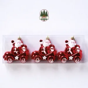 SANTA ON THE CAR [ PACK OF 3]