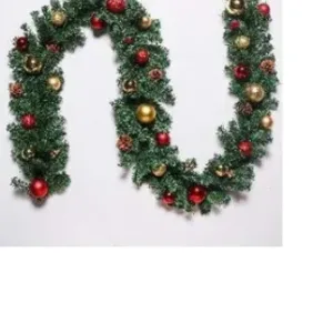 BAUBLES DECORATED GARLAND