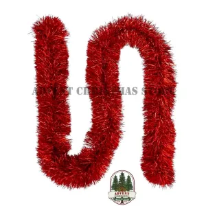 Christmas Tinsel-Red