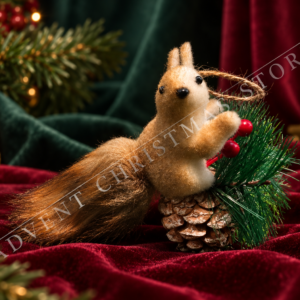 Squirrel Figurine Ornament